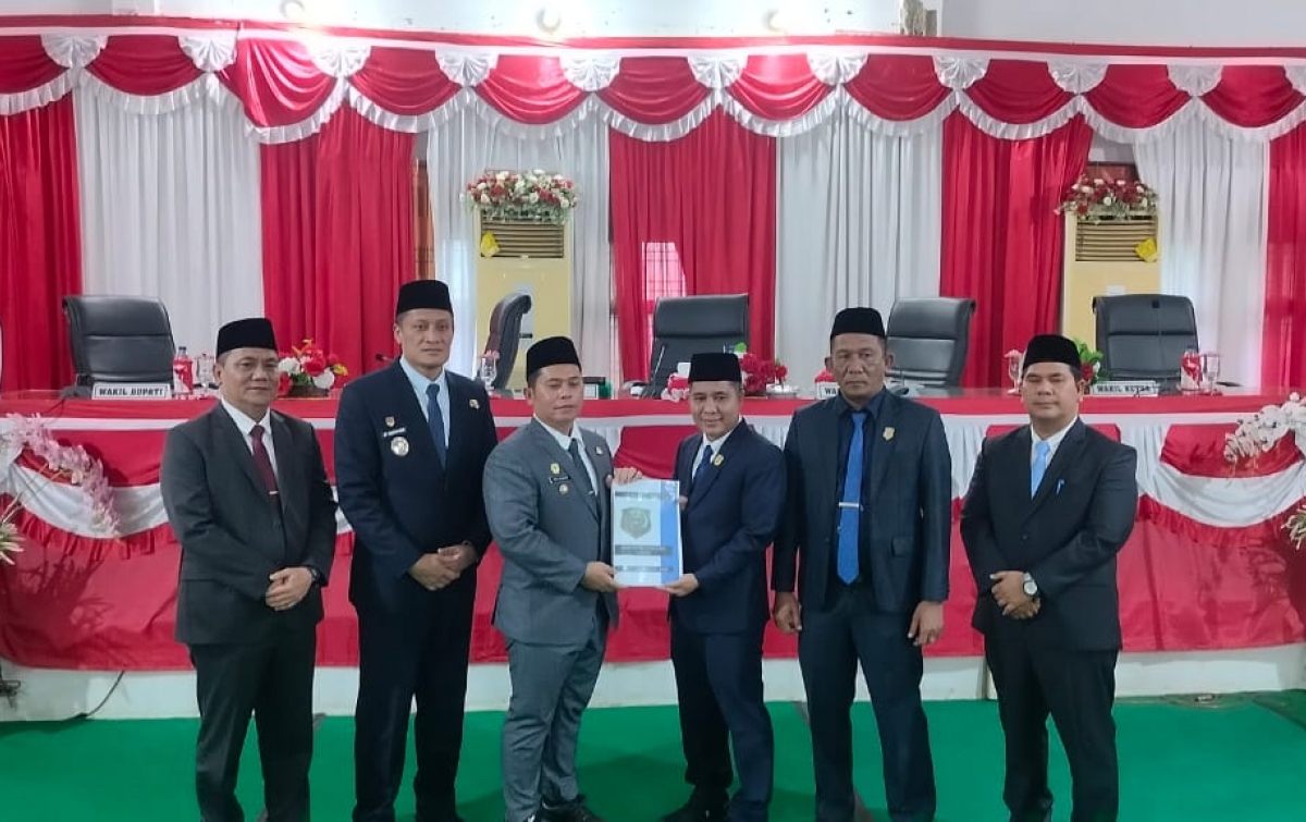 Pemkab Palas Sampaikan Ranperda APBD 2026 Rp 1.035 Triliun