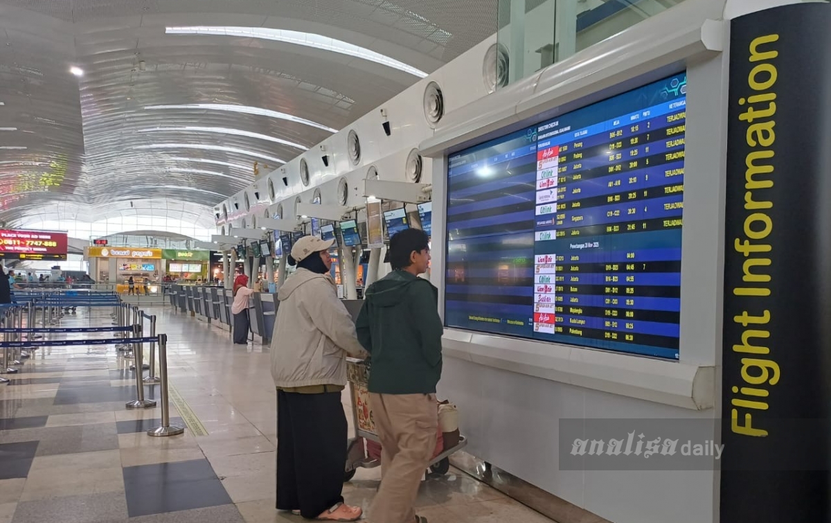 Visibility 2,5 Kilometer, Penerbangan di Bandara Kualanamu Masih Berjalan Normal