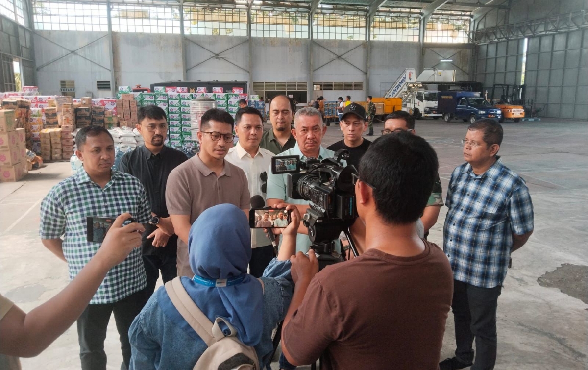 Aksi Cepat Tanggap! Kadin Sumut, Kirim Bantuan Jumbo Via Udara ke Korban Bencana Tapteng-Sibolga