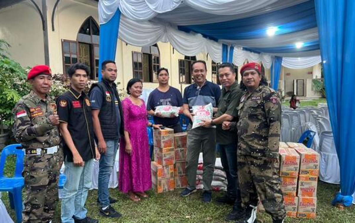 GRIB Jaya Sumut Salurkan Bantuan Untuk Korban Banjir