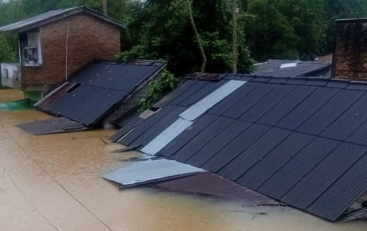 Banjir dan Longsor di Deli Serdang 8 Orang Meninggal, 4 Hilang