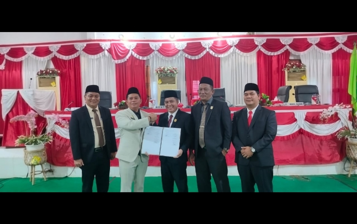 APBD 2026 Palas Ditetapkan Rp 1,035 Triliun