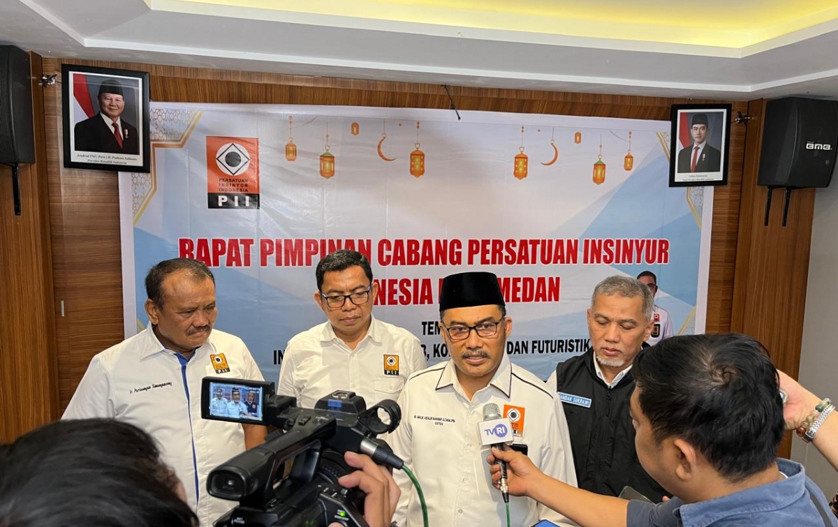 Ketua PII Kota Medan:Insinyur Siap Dukung Pemulihan Infrastruktur