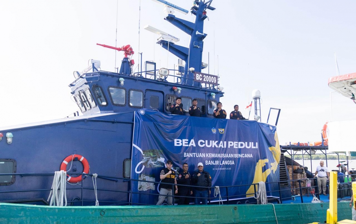 Bea Cukai Terjang Lautan, Kirim 10 Ton Lebih Bantuan Kemanusiaan untuk Korban Banjir Langsa!