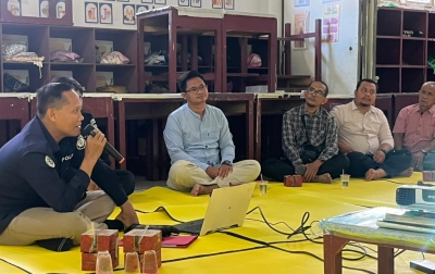 Iptu Arwin Ajak Orang Tua Bijak Dampingi Anak Bermedia Sosial di SDIT Robbani Rantauprapat