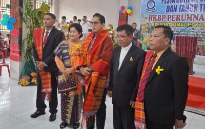 Walikota Medan Imbau Jemaat HKBP Perumnas Simalingkar Mulai Transformasi dari Hal Kecil