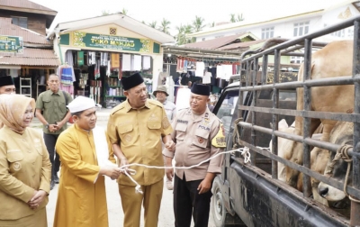 Bupati Langkat Serahkan Bantuan Pelaksanaan Haul ke-102 Tuan Guru Besilam