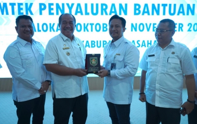 Bupati Asahan Tegaskan Komitmen Pemerintah dalam Ketahanan dan Penyaluran Bantuan Pangan