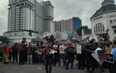 Aksi Kamisan: KKJ Sumut dan AJI Medan Serukan Dukungan untuk Tempo