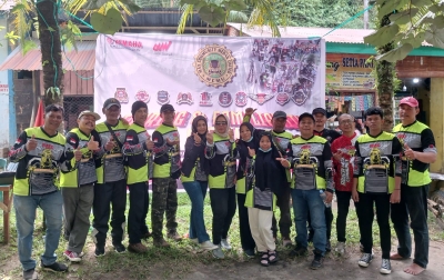 Keseruan Peserta Sunmori Rasakan Sensasi Touring ke Pantai Biru Langkat