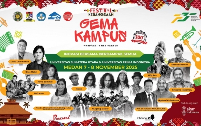 USU Tuan Rumah Festival Kebangsaan “GEMA KAMPUS”, Hadirkan Slank hingga Fadli Zon