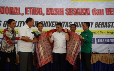 Wamendes PDT RI Hadiri Diksar Universitas Quality