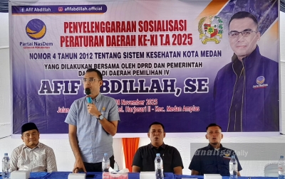 Afif Abdillah Imbau Warga Pengguna UHC: Dalam Setahun Harus Cek Kesehatan Agar BPJS Kesehatan Tidak Mati