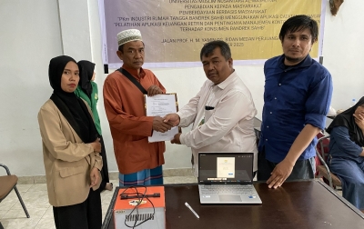 Pelatihan Aplikasi Catatan Keuangan:  Dorong Industri Rumah Tangga Lebih Cerdas Mengelola Keuangan