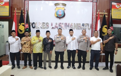 Kapolres Labuhanbatu Terima Kunjungan Silaturahmi Pengurus FKUB, Tegaskan Sinergi Jaga Kamtibmas