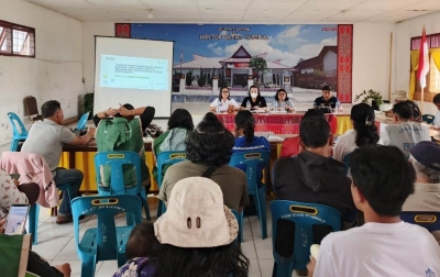 Distributor Sosialisasikan Penurunan Harga Pupuk Bersubsidi di Sumbul