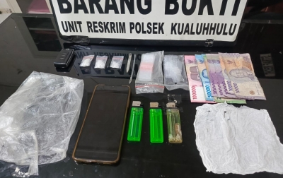Diduga Pengedar Narkoba, Pria Pekerja Serabutan Diringkus Polsek Kualuh Hulu