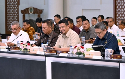 Terima Kunjungan Banggar DPR RI, Gubernur Sumut Bobby Nasution Minta Transfer ke Daerah 3T Jadi Perhatian
