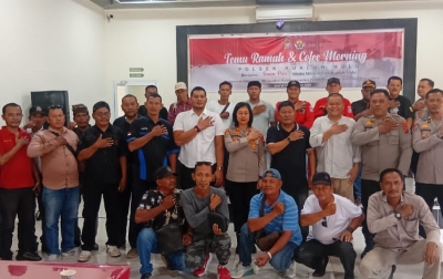 Polsek Kualuh Hulu Temu Ramah Dengan Insan Pers, Pererat Silaturahmi