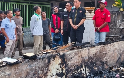 PDIP Medan Bantu Korban Kebakaran di Denai