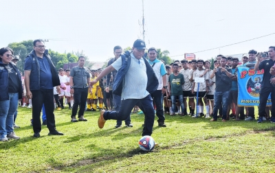 22 Tim Perebutkan Piala Bergilir Kepala Desa Pancur Batu, Pemain Terbaik Direkomendasikan Gabung PSDS