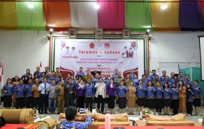 Bupati dan Wabup Nias Barat Lantik Tim Pembina Posyandu & Dekranasda 2025–2030