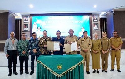 Penandatanganan MoU Pengelolaan Keuangan Daerah, Syah Afandin: Bank Sumut Mitra Utama