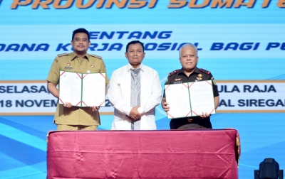 Sumut Provinsi Ketiga Terapkan Restorative Justice,  Bobby Gandeng Kejatisu Wujudkan Keadilan Humanis