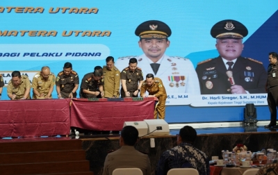 Bupati  Putra Mahkota dan Kajari Palas Tandatangani MoU Penerapan Pidana Kerja Sosial