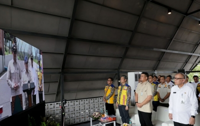 Gubernur Bobby Nasution Hadiri Peresmian Underpass Gatot Subroto Medan oleh Presiden Prabowo