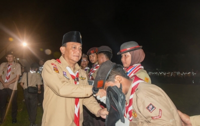 Tutup Jambore Kwarcab DS 2025: Sekda Berpesan Amalkan Nilai Kepramukaan dalam Kehidupan Sehari–hari