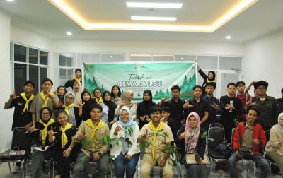 Peringati Hari Pohon Sedunia, KOMPAS USU Ajak Mahasiswa Cermat Manfaatkan Ruang Hijau Kampus!
