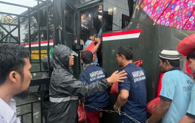 Rutan Pangkalan Brandan Terendam Banjir, Kanwil Ditjen Pas Sumut Evakuasi 435 WBP