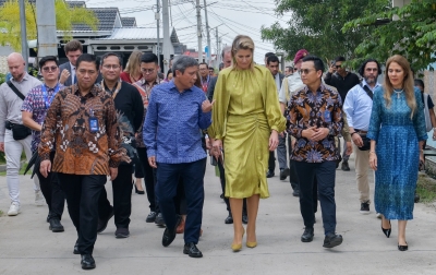 Queen Maxima Apresiasi Inovasi BTN Bayar Cicilan KPR Pakai Sampah