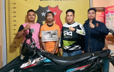 Polsek Panai Hilir Tangkap Pelaku Curanmor Kurang dari 24 Jam