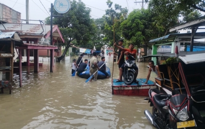 11 Kecamatan di Sergai Dilanda Banjir, 14.533 KK Terdampak, 2.000 KK Mengungsi