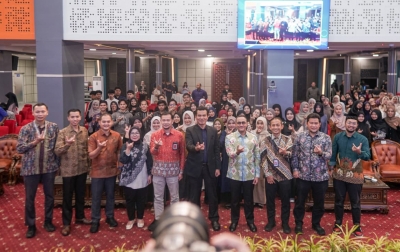 OJK Imbau Mahasiswa UMSU Hati-hati Kejahatan di Sektor Keuangan Digital