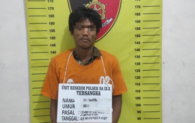 Polsek Na IX-X Amankan Pria Penyalahguna Narkotika Jenis Sabu