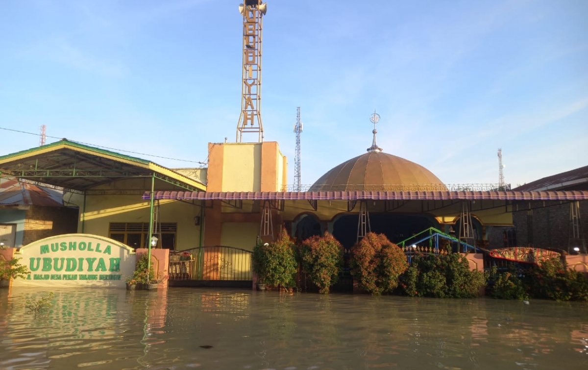 Ribuan Rumah Warga Terdampak Banjir di Kecamatan Tanjung Beringin