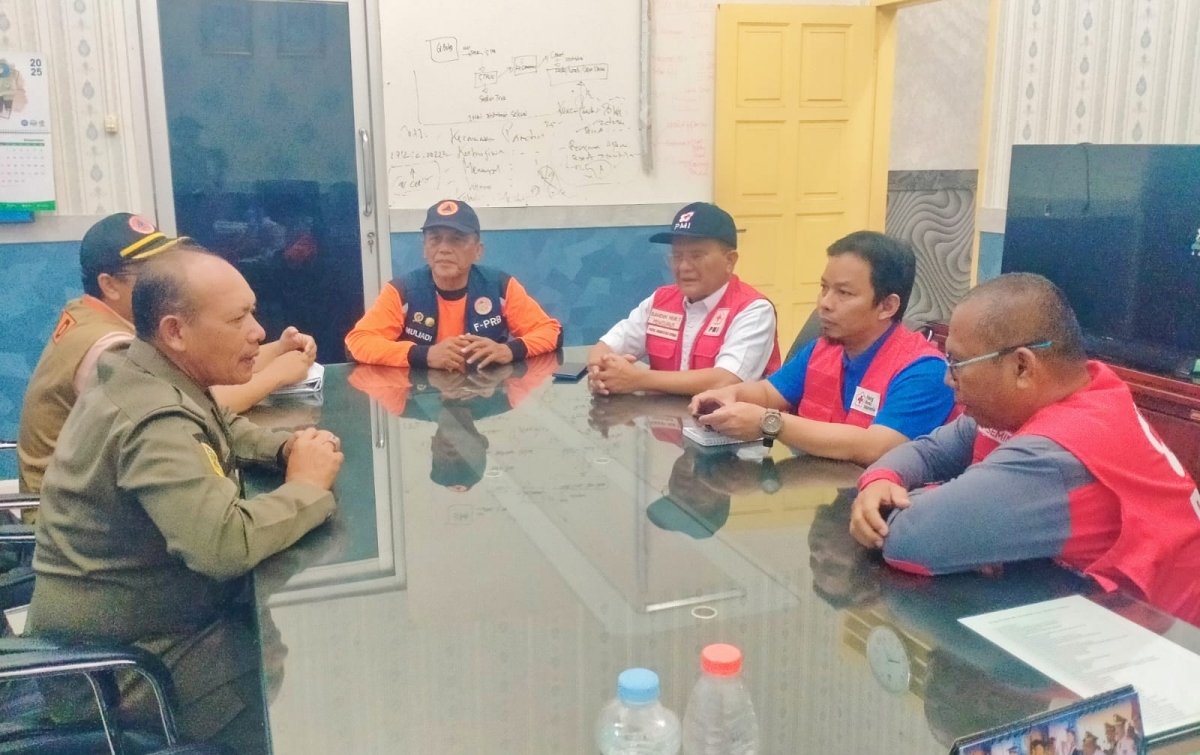 PMI Sumut Perkuat Koordinasi Penanggulangan Bencana