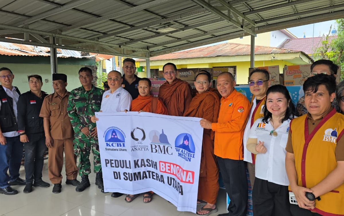 DPP KCBI Salurkan Bantuan kepada Korban Bencana