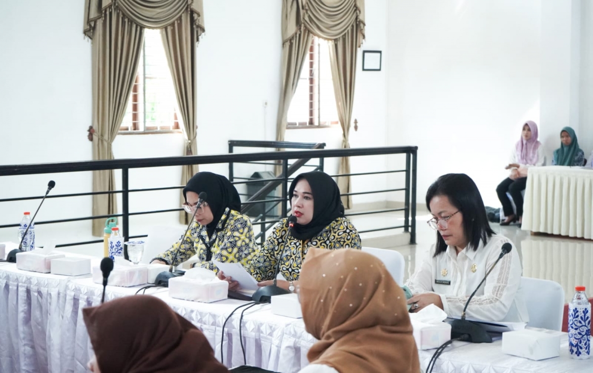 Pimpin Rakor Transformasi Posyandu, Jelita Asri Luddin Tambunan Pastikan Seluruh warga Dapat Hak Pendidikan Layak