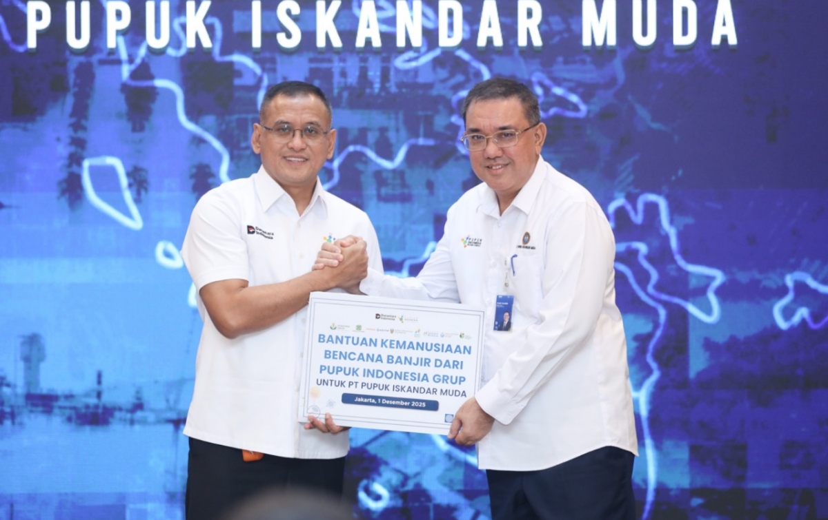 Terdampak Banjir, Operasional Pabrik Pupuk PIM Dihentikan Sementara, Stok Pupuk Cukup