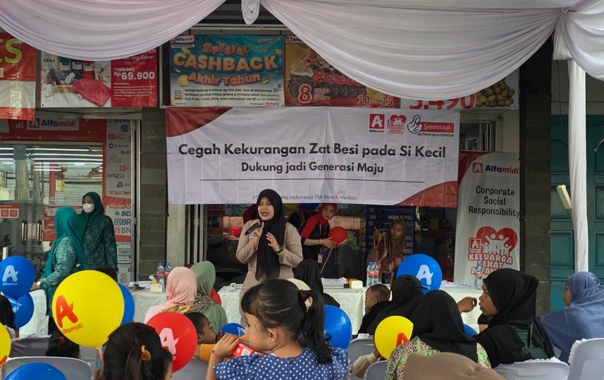Edukasi Gizi Balita di Medan Baru, Dukung Upaya Wujudkan Generasi Bebas Anemia