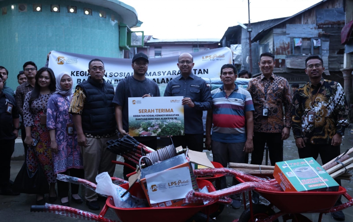 LPS Peduli Salurkan Bantuan Tanggap Bencana Banjir ke Medan, Sibolga, dan Tapanuli Tengah