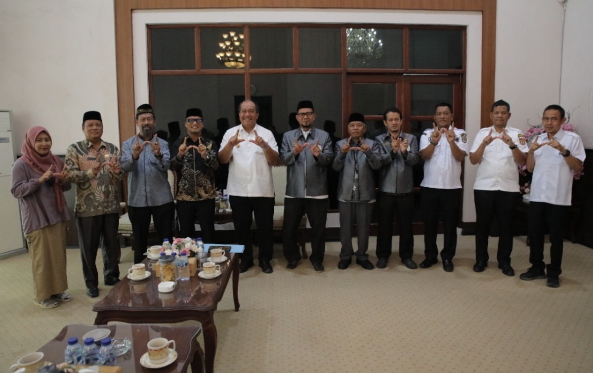 Bupati Asahan Terima Audiensi BWI Kabupaten Asahan