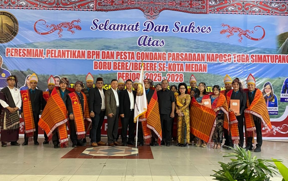 Parsadaan Naposo Toga Simatupang (PANOPANG) Kota Medan resmi melantik jajaran Badan Pengurus Harian (BPH)