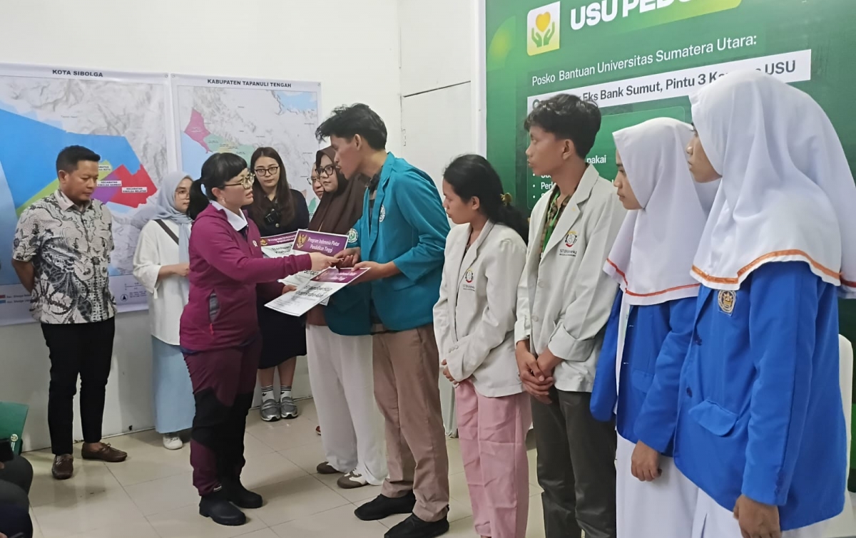 Kemendiktisaintek Tanggap Bencana, LLDikti Wilayah I Sumut Pastikan Mahasiswa dan Dosen Terdampak Terdata