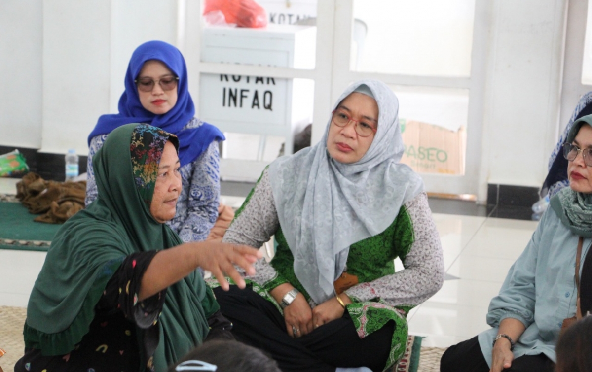 Bawa Harapan di Tengah Banjir, BKKBN Sumut Turun Langsung Bantu Warga Tanjung Pura