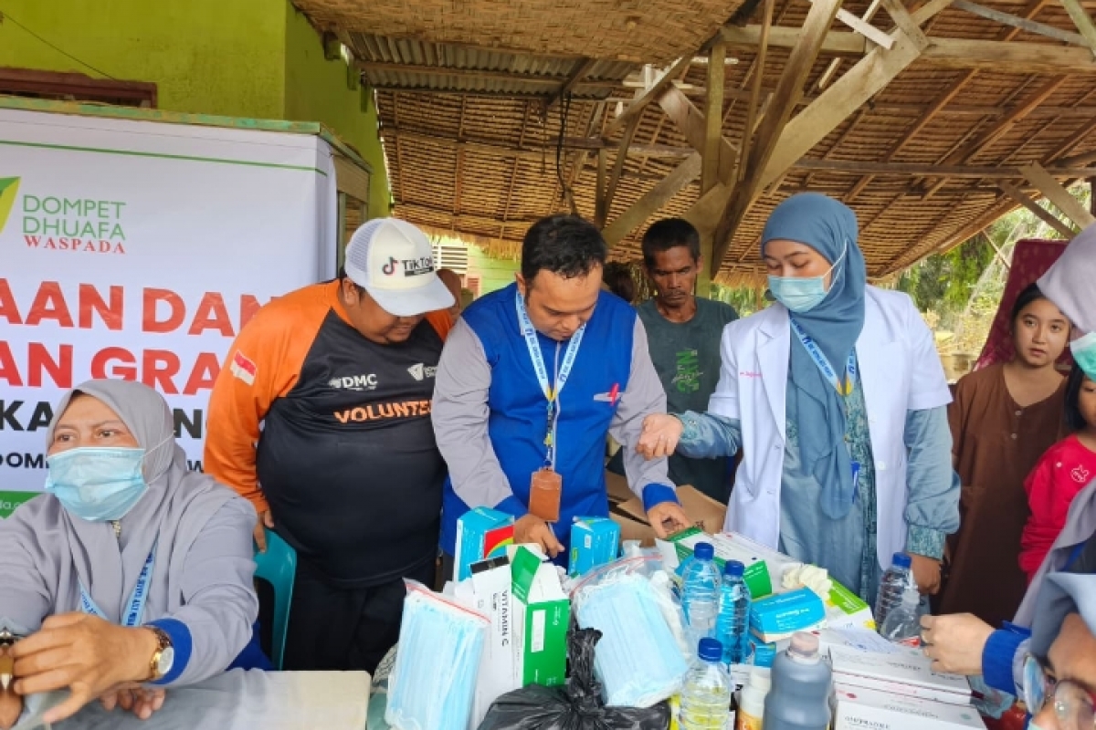 RS Sufina Aziz Gelar Pemeriksaan dan Pengobatan Gratis untuk Warga Terdampak Banjir di Besitang